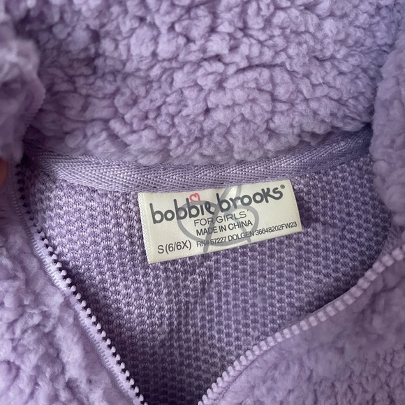 Girls Sherpa 1/4 Zip💜 - Picture 2 of 4